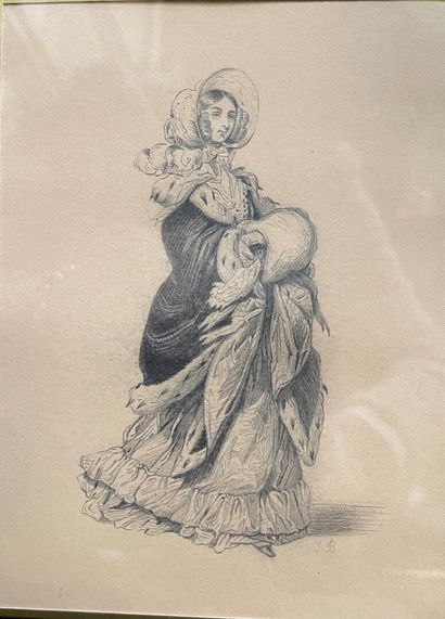 null École française du XIXe siècle

Jeune femme au manchon

Jeune femme assise dans...
