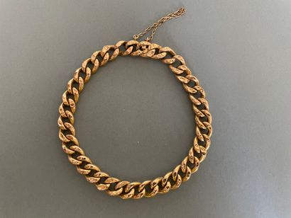 Bracelet gourmette chain in yellow gold (Acc.)

Weight...