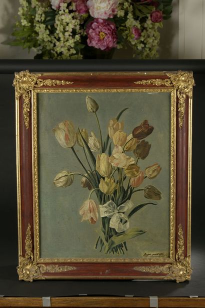 null Dominique Pergaut PERGAULT (Vacqueville 1729 - Lunéville 1808)

Bouquet of tulips

On...