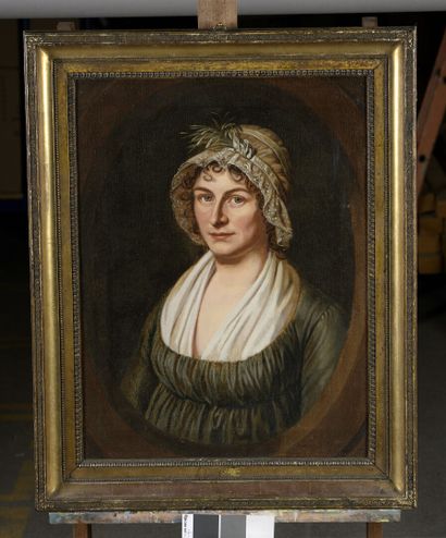 null French school of the late 18th century

Woman with a bonnet

Canvas, indistinct...