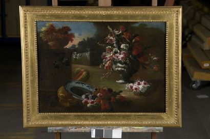 null ITALIAN school of the late 17th - early 18th century

Still life with flowers...