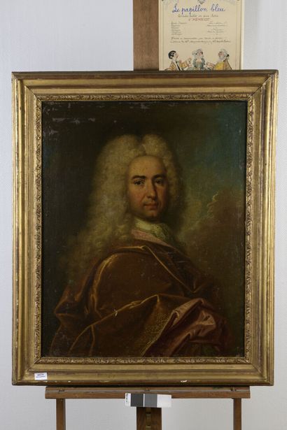 null FRENCH SCHOOL circa 1710, entourage of Nicolas de LARGILLIERRE

Portrait of...
