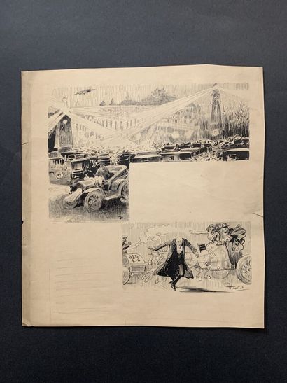 null HENRIOT (1857-1933)

Illustration : 

Le phare 

Plume sur papier signée en...