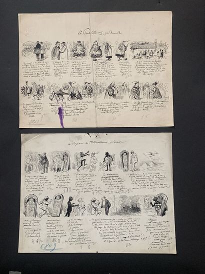 null HENRIOT (1857-1933)

Cinq illustrations : 

"La Revanche des Égyptiens"

"La...