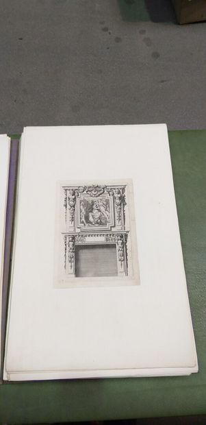null After Ducerceau and others: 

"Projects of ornaments, foliage, panels, friezes,...