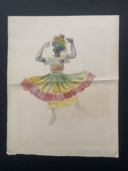 HENRIOT (1857-1933)

Carnaval 

Deux aquarelles...