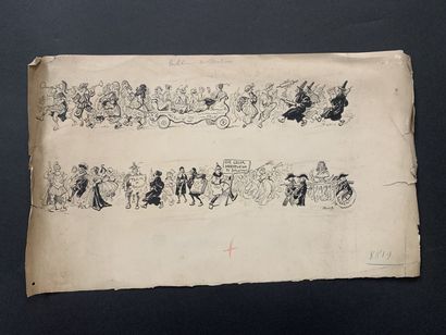 null HENRIOT (1857-1933)

Illustration :

"En l'honneur de Molière"

Plume sur papier,...