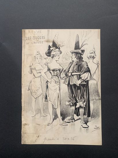 null HENRIOT (1857-1933)

Three illustrations : 

"Revue les succès de l'année"

"The...