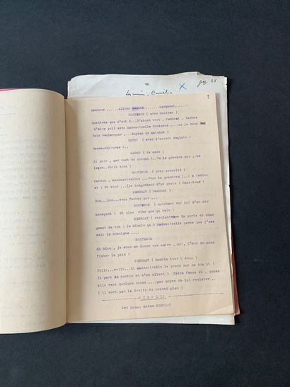 null HENRIOT (1857-1933)

Typescript of Le coup du Lapin with handwritten corrections...
