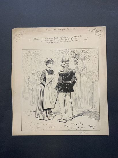 null HENRIOT (1857-1933)

Deux illustrations : 

Promenades artistiques des militaires

L'une...