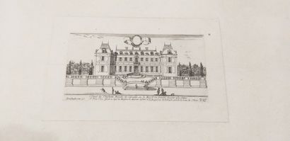 null "Views of castles and architecture including the castles of Maintenon, Fontainebleau,...