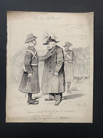 null HENRIOT (1857-1933)

Illustration : 

"Départ des troupes de renfort pour le...