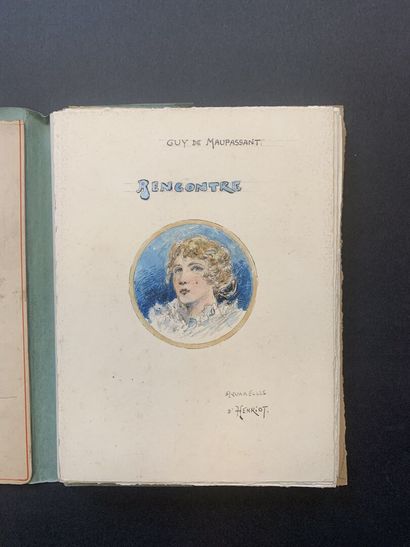 null MAUPASSANT Guy de - Meeting

Book model, entirely handwritten, illustrated with...