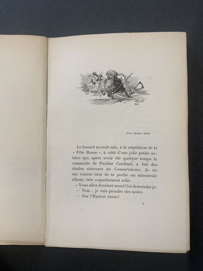 null HENRIOT - L'année parisienne

Exemplaire dédicacé à Madame Arthur BOURGES. 

Aquarelle...