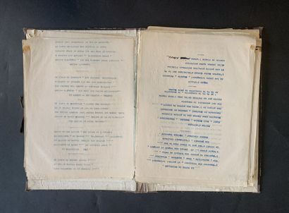 null HENRIOT (1857-1933)

"Les poilus à travers les âges". 

Typescript with handwritten...