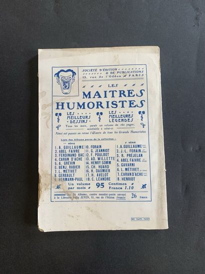 null HENRIOT (1857-1933)

Sept livres comprenant :

L'almanach des travailleurs (publications...