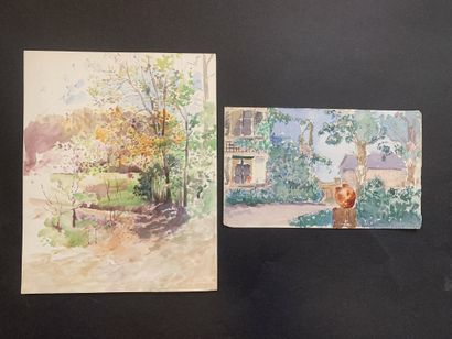 null HENRIOT (1857-1933)

Paysages, vue enneigée, forêt, village

Ensemble de dix...