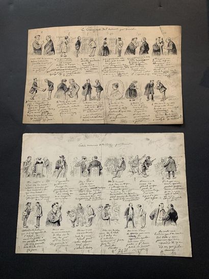 null HENRIOT (1857-1933)

Quatre illustrations :

" La cure ( annotation manuscrite...