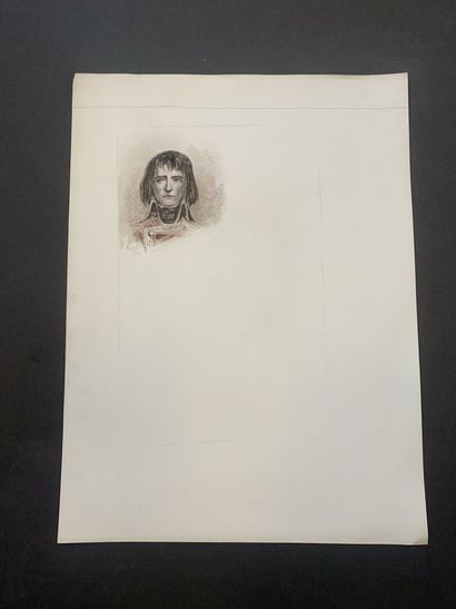 null HENRIOT (1857-1933)

Portraits of Napoleon I

Two unsigned watercolors on paper.

Size...