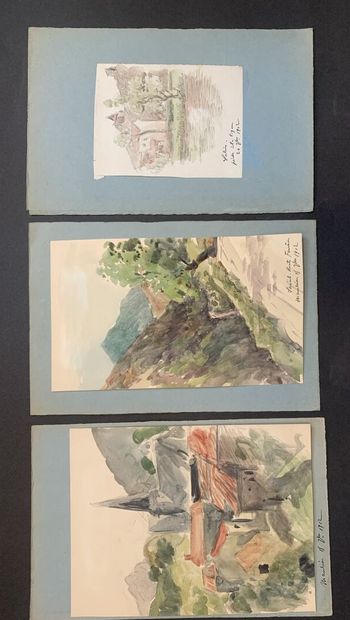 null HENRIOT (1857-1933)

Paysages

Ensemble de dix aquarelles sur papier dont certaines...