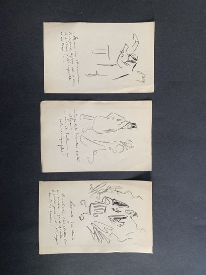 null HENRIOT (1857-1933)

Set of vignettes of illustrations, pen and pencil sketches...