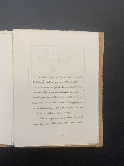 null MAUPASSANT Guy de - Rencontre

Maquette de livre, entièrement manuscrite, illustrée...