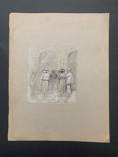 null HENRIOT (1857-1933)

Deux illustrations : 

"Départ à Elbeuf" 

"Distribution...