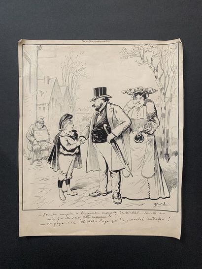 null HENRIOT (1857-1933)

Deux illustrations : 

"Sourire d'avril" 

"Nouvelle monnaie"

Plume...