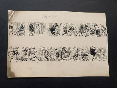 null HENRIOT (1857-1933)

Trois illustrations :

"Un réveillon chez les nègres"

"...
