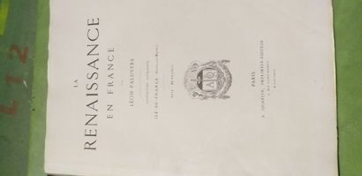 null Renaissance en France : publication Normandie, Ile de France, Bretagne, Anjou,...