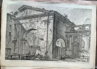 null After Piranesi, Raphael and others:

"Views of Rome and the Vatican Lodges"

Set...