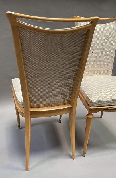 null Paire de chaises en bois clair, style 1960

85 x 40 x 39 cm