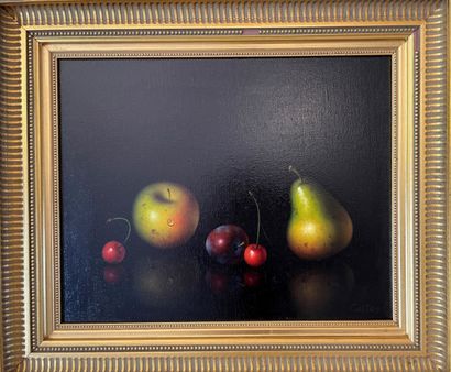 null Lot of paintings

- Alain DECEMBER

The Ball

Oil on canvas signed lower right

60x90cm

-...