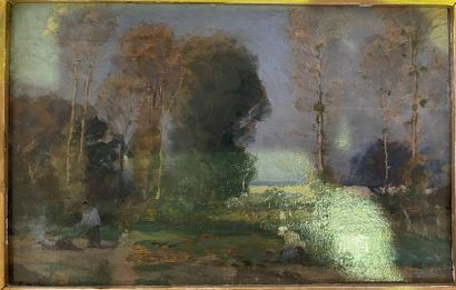 null G.A. GAGNAN

Animated Countryside

Oil on cardboard, signed lower left

15,5...