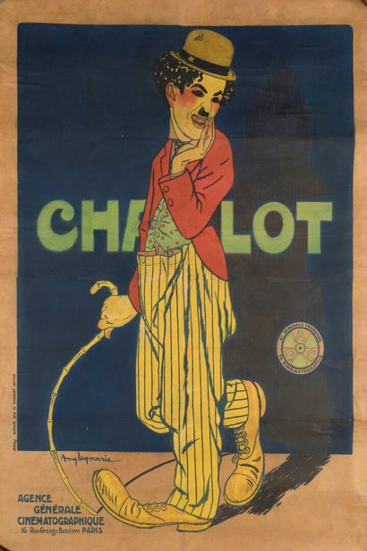 null Auguste Louis LEYMARIE (1880-1958)

Charlot (Charlie Chaplin)

Affiche entoilée.

Agence...