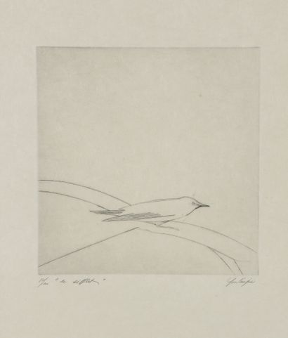 null Yves LÉVÊQUE (né en 1937)

Oiseaux

Suite de douze gravures signées.

24,3 x...