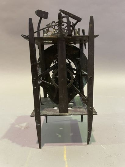 null Mouvement d'horloge en fer forgé, XVIIème siècle

30,5 x 15 x 15 cm

Incomplet...