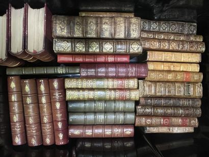 null Lot de livres reliés XVIII, XIX et XXème siècles.