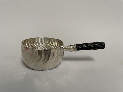 Small saucepan with twisted gadroon patterns,...