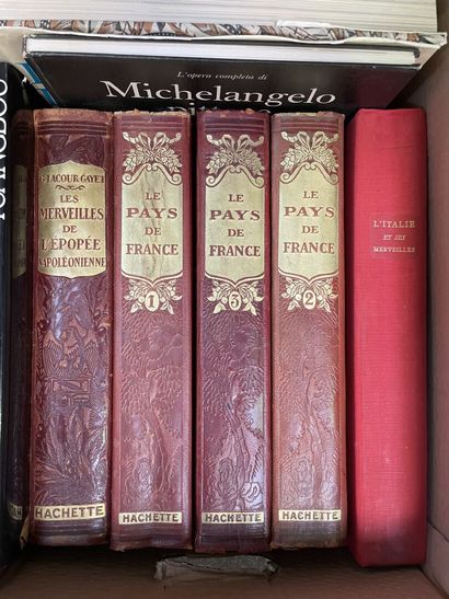  Important lot of modern books, mainly on art and XXth century bound books 
(about...