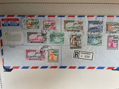 null 
Lot of stamps : France and foreign countries.

(4 albums)
