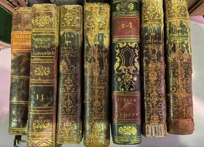  Lot de livres reliés du XIXème et du XXème siècle 
(5 cartons environ)