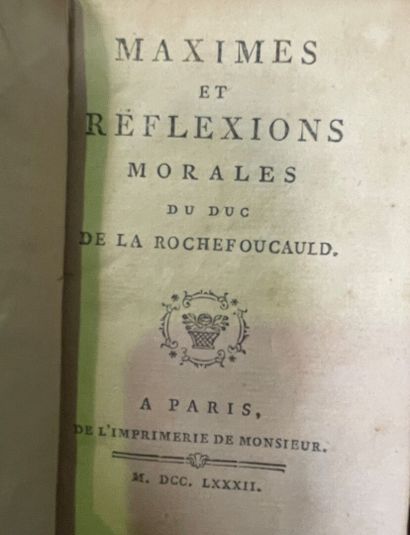 null Lot de livres reliés XVIII, XIX et XXème siècles.