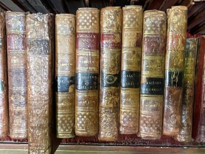 null Lot de livres reliés XVIII, XIX et XXème siècles.