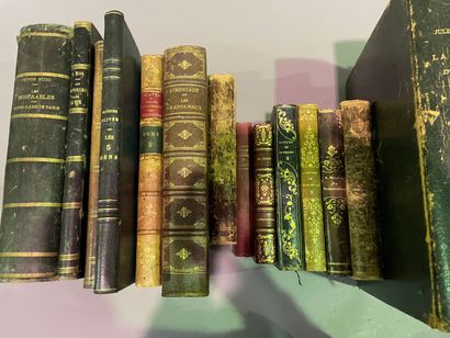 Lot de livres reliés du XIXème et du XXème...
