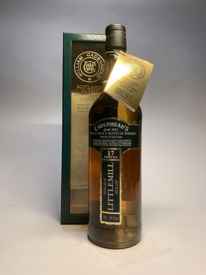 null 3 bouteilles :

- CADENHEAD'S 17 Years Single Malt Scotch Whisky, 70 cl, 60,1...