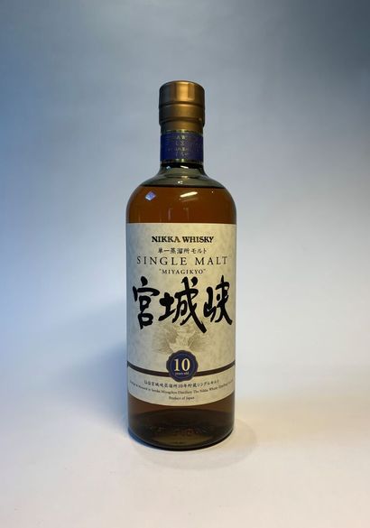 null 
1 bouteille de NIKKA Myagikyo Single Malt 10 Years, 70 cl, 45 %
