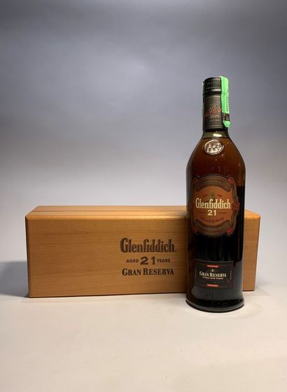 null 1 bouteille de GLENFIDDICH 21 Years Pure Single Malt Scotch Whisky, 70 cl, 40...