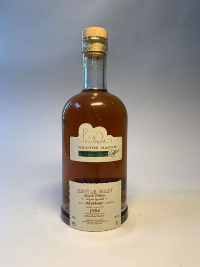 null 1 bouteille d'ABERLOUR Single Malt Scotch Whisky Origine Speyside, Le Clan des...