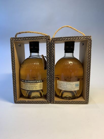 null 3 bouteilles de GLENROTHES de 70 cl, 43 % :

- Distilled in 2001 Bottled in...